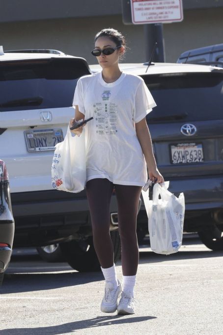 Shay Mitchell – Shopping for Thanksgiving at Albertson’s Market in Los Angeles