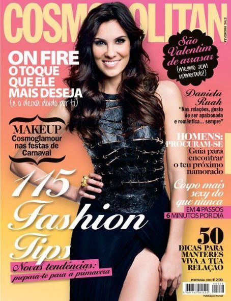 Daniela Ruah Cosmopolitan Magazine February 2012 Cover Photo Portugal 2565