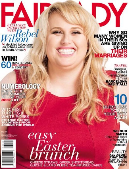 Rebel Wilson - Fairlady Magazine Cover [South Africa] (March 2016)