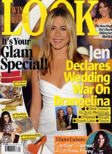 Jennifer Aniston - Look Magazine Cover [United Kingdom] (27 August 2012)