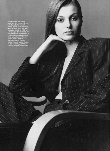 Aurelie Claudel - Marie Claire, May 1997