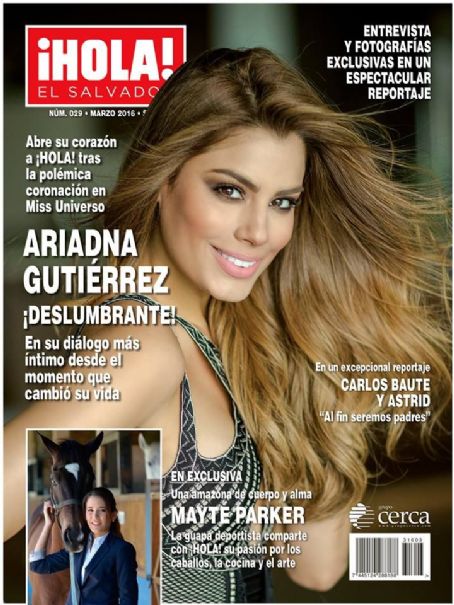 Ariadna Gutiérrez-Arévalo, Hola! Magazine March 2016 Cover Photo - El ...