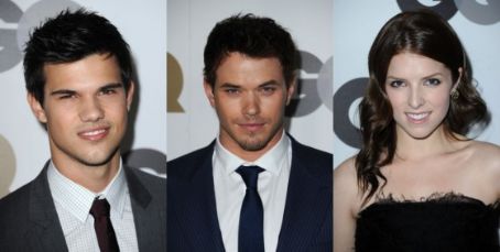 Taylor Lautner, Kellan Lutz & Anna Kendrick At The 15th Annual ‘GQ Men Of The Year’ Party
