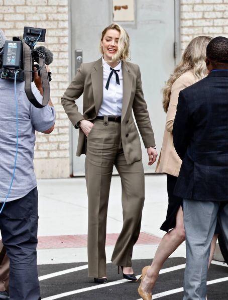 Amber Heard – Departs the Fairfax County Courthouse on Day 21 of the Defamation Lawsuit
