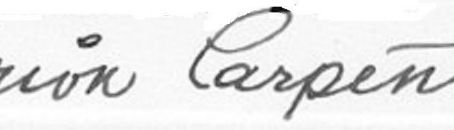 Marion Carpenter