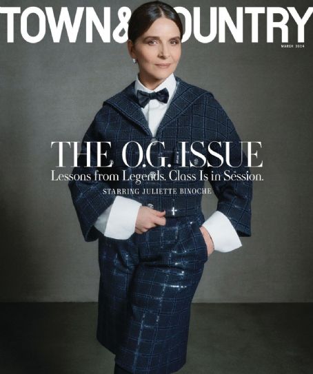 Juliette Binoche Town Country Magazine March 2024 Cover Photo   6dhdnmm293ahd6d3 