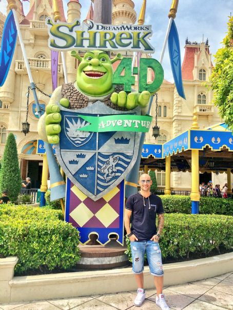 Mike Angelo (Mickael Di Capua) in Shrek 4-D Adventure at Universal Studios Singapore - Singapore, Republic of Singapore - May 24, 2016