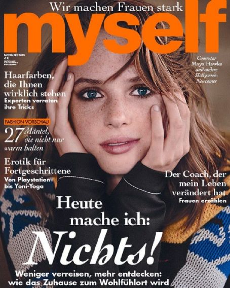 Maya Thurman-Hawke - Myself Magazine Cover [Germany] (November 2019)
