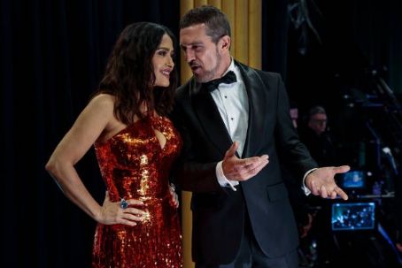 Antonio Banderas and Salma Hayek - The 95th Annual Academy Awards (2023)