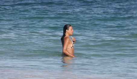 Michelle Rodriguez – In a bikini in Tulum