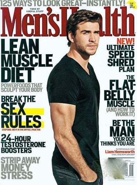 Liam Hemsworth - Men's Health Magazine Pictorial [United States] (September 2012)