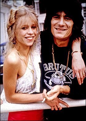 Ron Wood and Jo Wood Pics - Ron Wood and Jo Wood Couple Pictures ...