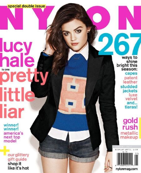 Lucy Hale - Nylon Magazine Cover [United States] (December 2012)