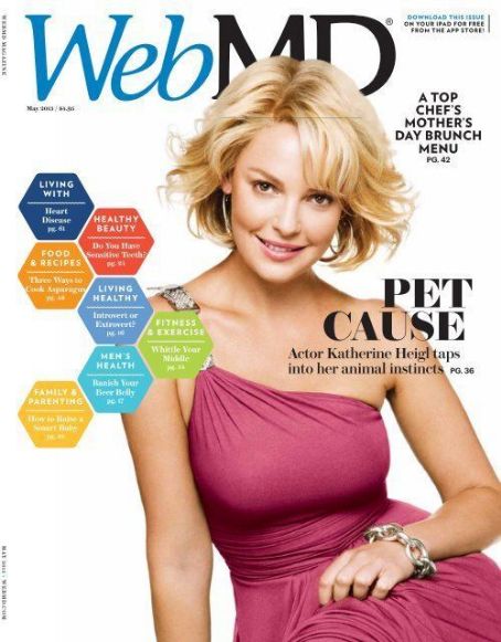 Katherine Heigl - WebMD Magazine Cover [United States] (May 2013)
