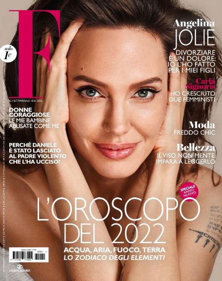 Angelina Jolie - F Magazine Cover [Italy] (18 January 2022)