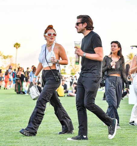 Bella Thorne – With Dani at the Coachella Music and Arts Festival in Indio