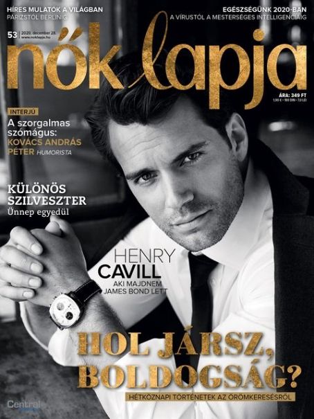 Henry Cavill - Nõk Lapja Magazine Cover [Hungary] (28 December 2020)