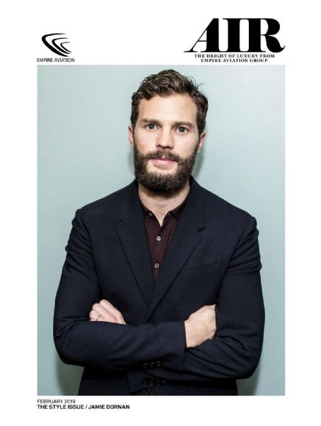 Jamie Dornan - Air Magazine Cover [Saudi Arabia] (February 2019)
