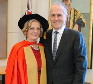 Lucy Turnbull and Malcolm Turnbull
