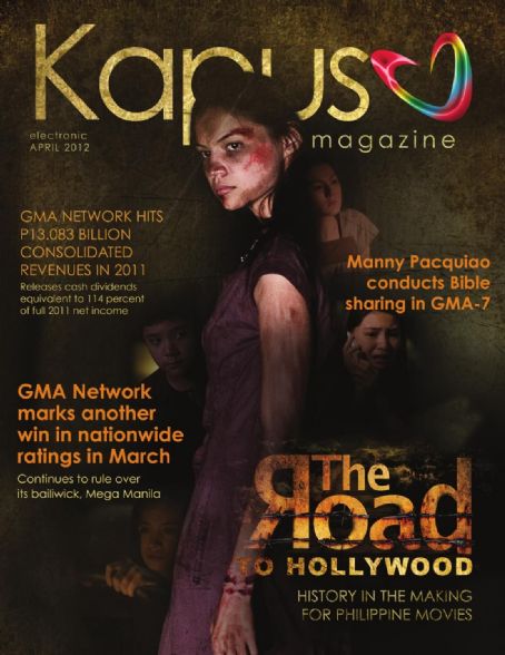 Rhian Ramos - Kapuso Magazine Cover [Philippines] (April 2012)