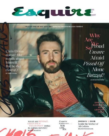 Chris Evans - Esquire Magazine Cover [United States] (April 2020)