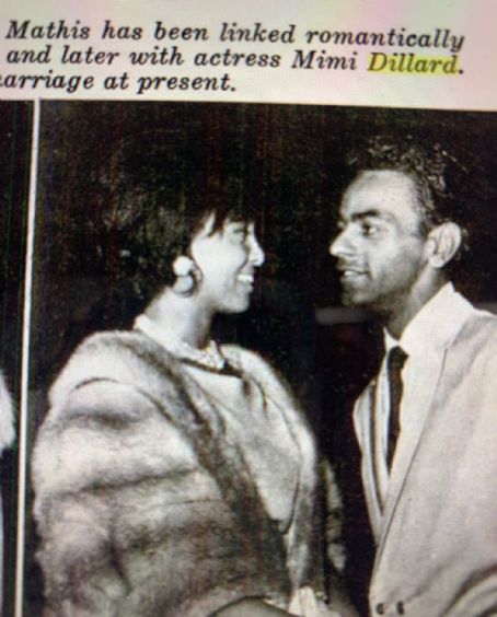 Johnny Mathis and Mimi Dillard