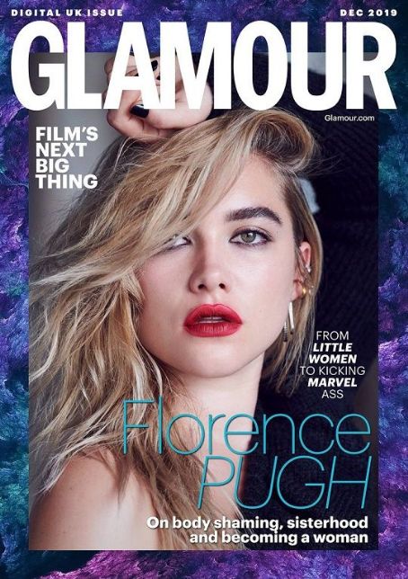 Florence Pugh, Glamour Magazine December 2019 Cover Photo - United Kingdom