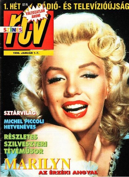 Marilyn Monroe - Szines Rtv Magazine Cover [Hungary] (1 January 1996)