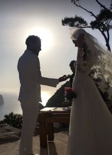 Joana Sanz and Daniel Alves - Marriage