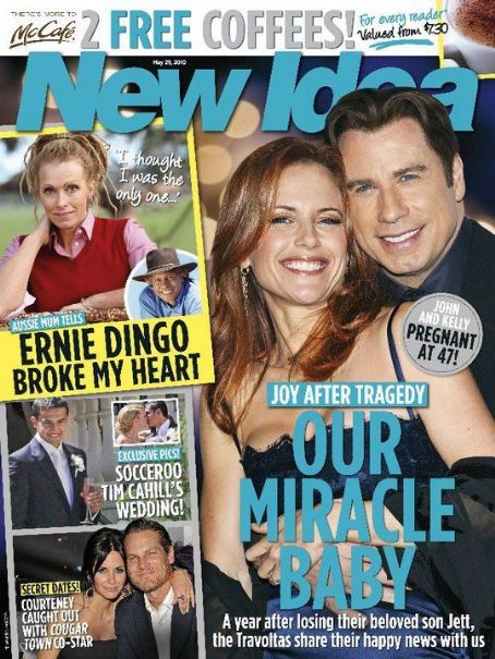 John Travolta, Kelly Preston, John Travolta and Kelly Preston, New Idea ...