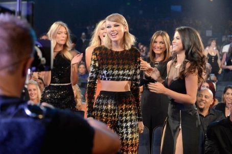 Selena Gomez in the audience at the 2015 MTV Video Music Awards at Microsoft Theater on August 30, 2015 in Los Angeles, California