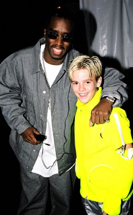 Sean 'Diddy' Combs and Aaron Carter