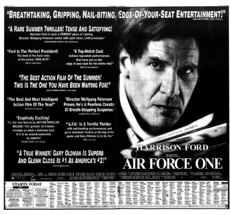 Air Force One 1997 Cast And Crew Trivia Quotes Photos News And Videos Famousfix