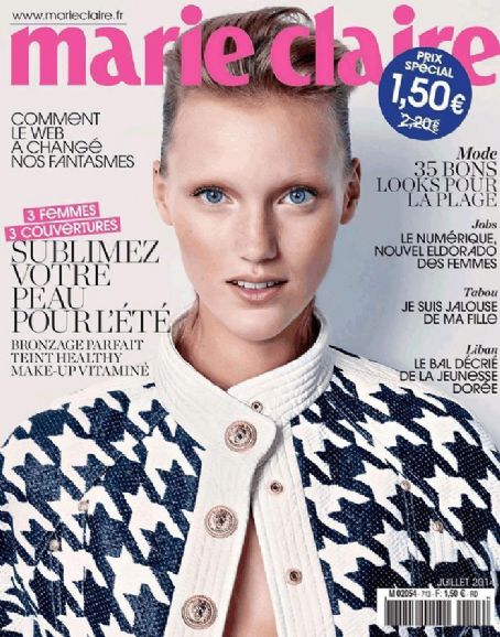 Maja Mayskar - Marie Claire Magazine Cover [France] (July 2014)