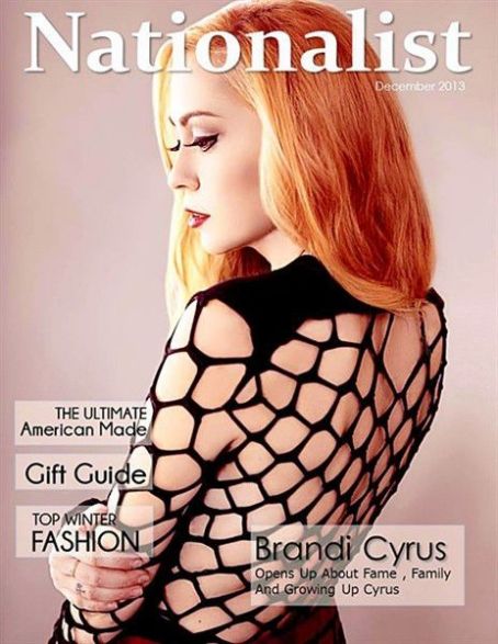 Brandi Cyrus looks stunning on magazine cover
