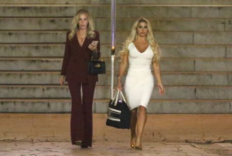 Bianca Gascoigne – With her mother Sheryl in Rome