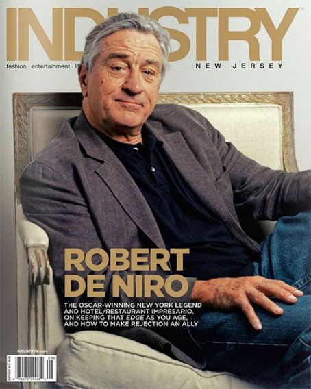 Robert De Niro, Industry New Jersey Magazine September 2015 Cover Photo ...