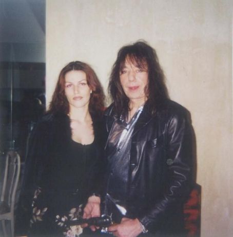 Ace Frehley and Wendy Moore