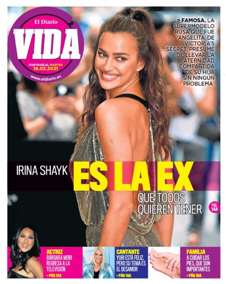 Irina Shayk - El Diario Vida Magazine Cover [Ecuador] (16 February 2021)