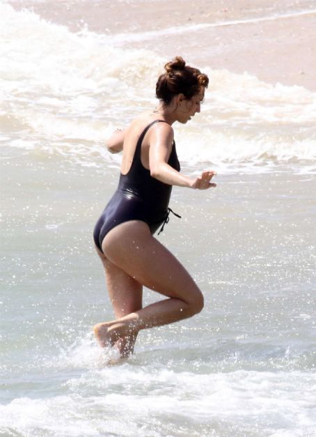 Troian Bellisario in Swimsuit on vacationing in Mykonos