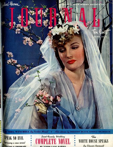 Edward Steichen Ladies Home Journal Magazine June 1940 Cover Photo