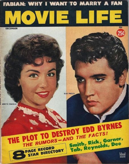 Elvis Presley - Movie Life Magazine Cover [United States] (December 1959)