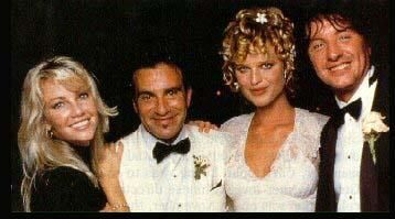 Richie Sambora and Heather Locklear with Tico Torres and Eva Herzigova ...