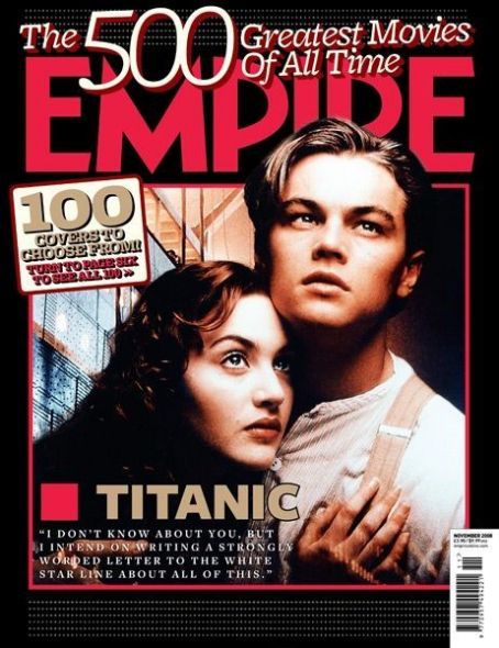Leonardo DiCaprio, Kate Winslet - Empire Magazine Cover [United Kingdom] (4 November 2008)