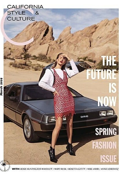Rosie Huntington-Whiteley - C Magazine Cover [United States] (March 2019)