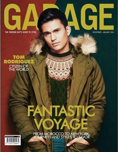 Tom Rodriguez - Garage Magazine Cover [Philippines] (1 December 2013)