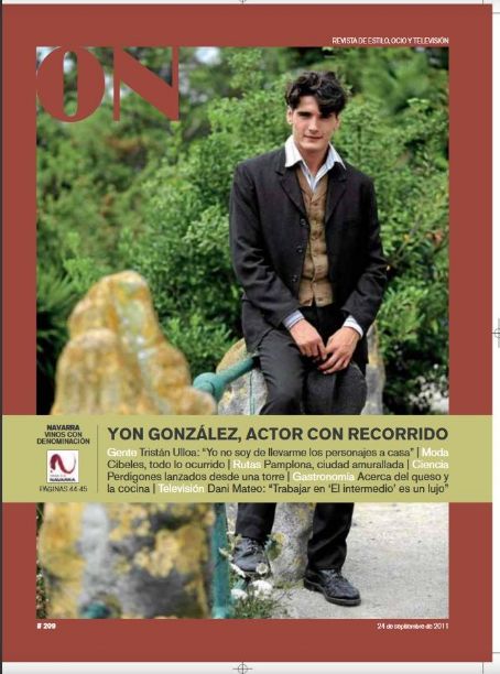 Yon González - ON Magazine Cover [Spain] (24 September 2011)