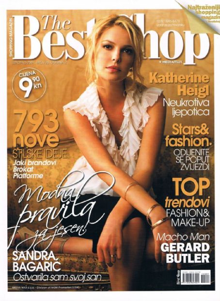 Katherine Heigl - The Best Shop Magazine Cover [Croatia] (October 2009)