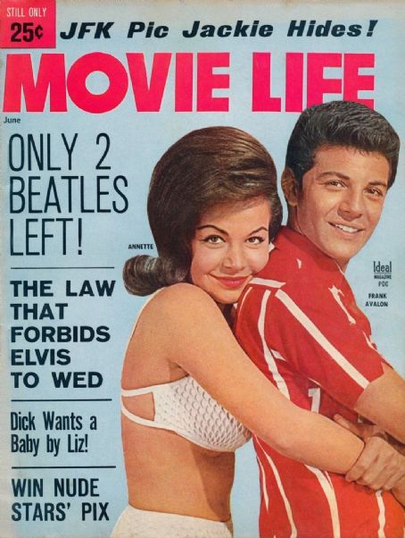 Frankie Avalon - Movie Life Magazine Cover [United States] (June 1964)