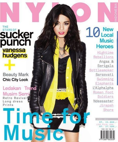 Vanessa Hudgens, Nylon Magazine April 2011 Cover Photo - Indonesia